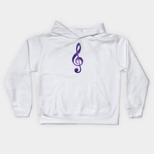 Treble Clef Kids Hoodie